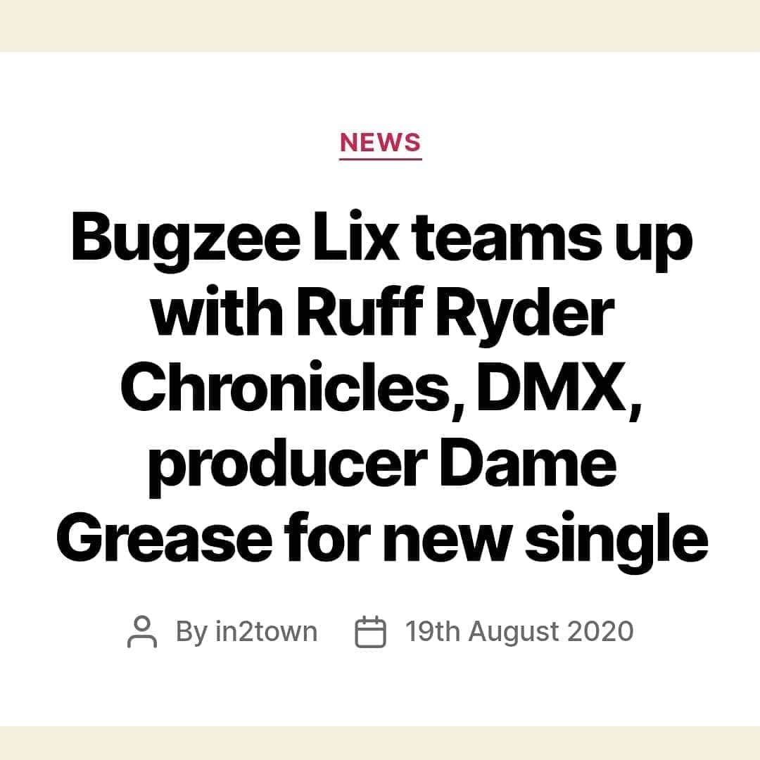 call me Lix the 6-Toyさんのインスタグラム写真 - (call me Lix the 6-ToyInstagram)「Bugzee Lix is becoming a Rockstar rapper! The NYC native, New Orleans born rapper known as Bugee Lix is at it once again by teaming up with Ruff Ryder, Multi-Platinum Producer Dame Grease for his new single titled WAP Problems. This song speaks on the drama Lix has faced over the “WAP” His Frogg Pound/Frogg Life/Blockchain Music imprint will be doing GHT token giveaways via Twitter to go hand-in-hand with the song release all summer. WAP Problems by Bugzee Lix x Nudi Blockchain will be released on all digital platforms and on bugzeelix.bandcamp.com. Bugzee Lix is known for his fun wordplay, cadence and his hardcore street references. He values his fans both in the US and worldwide and has decided to deliver them some new hard hitting singles with major platinum producers. Dame Grease from the Ruff Ryder’s is known for producing 13 of the 19 songs on DMX’s debut album “It’s Dark and Hell Is Hot”, he also produced classics like “We’ll Always Love Big Poppa” and freeways “Big Spender” featuring Jay-Z, and produced for Max B. Dame Grease was recently interviewed in a BET docuseries for TV called “Ruff Ryders Chronicles” debuting on 8/12/2020 detailing the legacy of DMX and the legendary Ruff Ryders record label. Bugzee Lix is honored to have the opportunity to work with the multi-platinum producer who also produced on Ma$e Harlem and for the LOX (Jadakiss, Styles P, Sheek Louch) Bugzee hopes DJs everywhere will support the new “WAP Problems” single. Lix is known for having vintage songs from 2002-2003 that raised an entire 2000s generation, both in UK and the US and Seattle. One artist, Sofian from Manchester, UK created a dedication song called “Bugzee Lix” to the Seattle raised MC. In 2020, Bugzee Lix has 3 radio bangers on Power 105.1, SHADE45, Power 104.9 WTSX, Jam’n 94.5 in Boston, and Dash Radio app including “G5”, “SUMMER WALK”, and “U NOT PAC”. Bugzee recently dropped two entire albums on digital platforms, one titled. Stream those classics. #fallvibes #UndergroundHipHop #Undergroundrap #indierap #indiehiphop #raplife #urban #igers #instamusician #ManchesterUk #whalleyrange #Uk #unitedkingdom #Meekz #Uknews #NZ」9月26日 8時13分 - lixthesixtoy