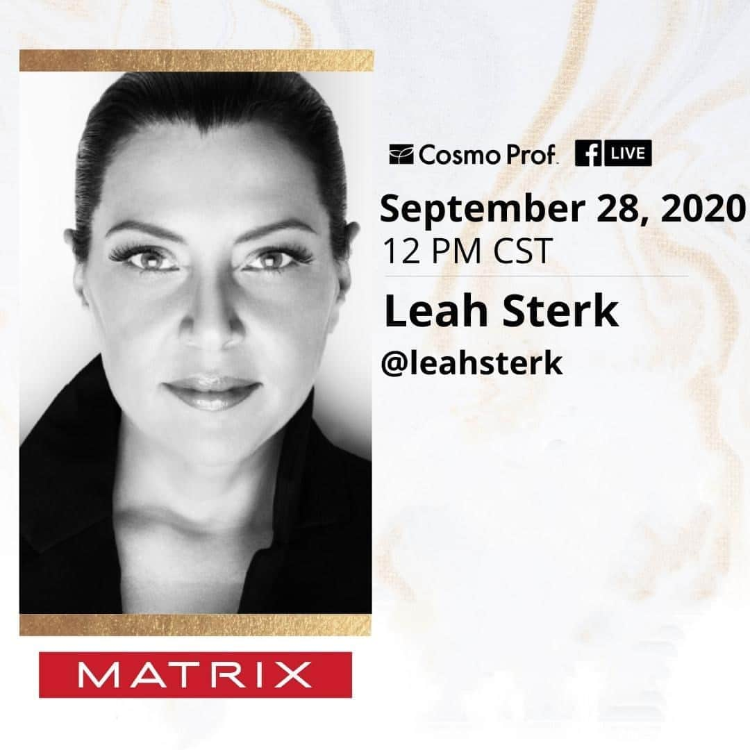 CosmoProf Beautyさんのインスタグラム写真 - (CosmoProf BeautyInstagram)「Calling all who are #licensedtocreate ☎⁣ ⁣ ⁣⁣⁣Join us Monday, September 28th at 12 PM CST, for a Facebook Live event with @matrix Technical Director @leahsterk⁣ ⁣ Leah will explore the world of toning. From full-bodied and saturated to sheer and delicate, Leah will share:⁣ • Acid vs. Alkaline Toners⁣ • Pre-Toning⁣ • Level Selection⁣ • Application Hacks⁣ ⁣⁣ Don't forget to give us a 👍 on Facebook to receive notifications once we go live!⁣⁣⁣⁣⁣⁣ ⁣* #repost #cosmoprofbeauty #matrix #matrixcolor #matrixhair #FacebookLive」9月26日 2時00分 - cosmoprofbeauty