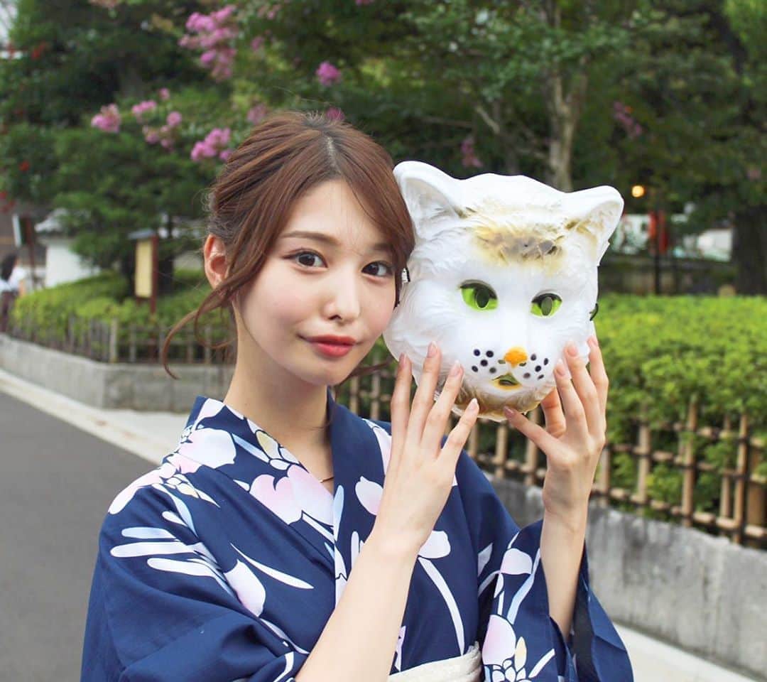 伊藤朱里のインスタグラム：「ネコฅ^•ﻌ•^ฅ♡」