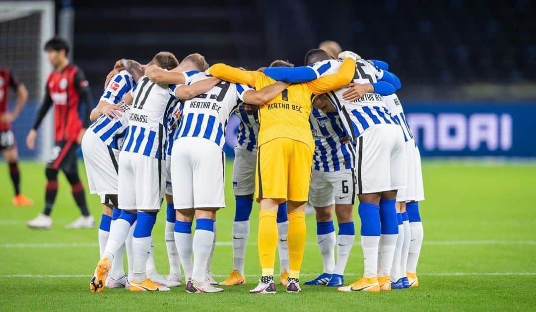 ヘルタ・ベルリンさんのインスタグラム写真 - (ヘルタ・ベルリンInstagram)「😍😍😍 . . #BSCSGE #spieltach #heimspiel #berlin #frankfurt #bundesliga #HaHoHe #herthabsc」9月26日 3時35分 - herthabsc