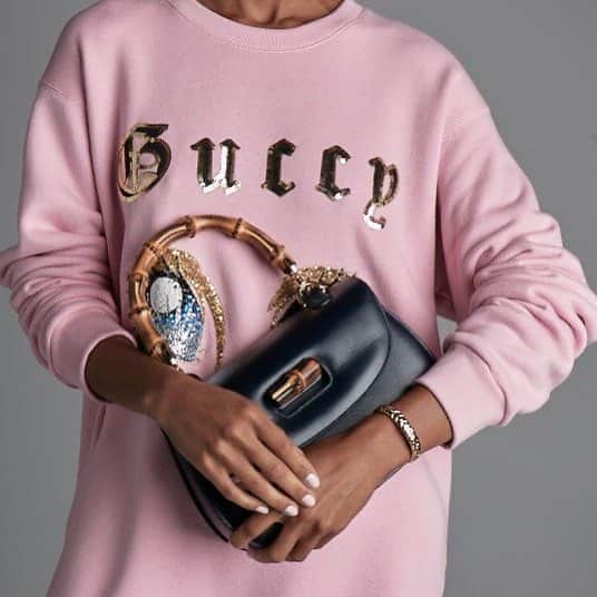 GILTのインスタグラム：「Cozy up with some new #Gucci. Tap the link in bio to shop fall styles.」