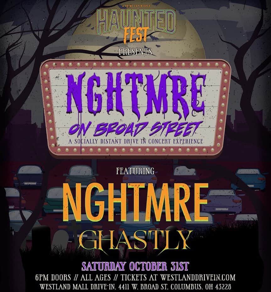 Ghastlyのインスタグラム：「SEE U ON HALLOWEEN OHIO!」