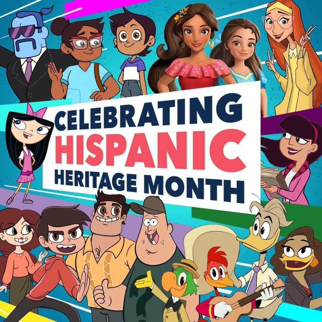 Disney Channelさんのインスタグラム写真 - (Disney ChannelInstagram)「Join us in celebrating #HispanicHeritageMonth with our Latinx characters, casts, and crews that make Disney TVA a magical place to be!」9月26日 5時00分 - disneychannel