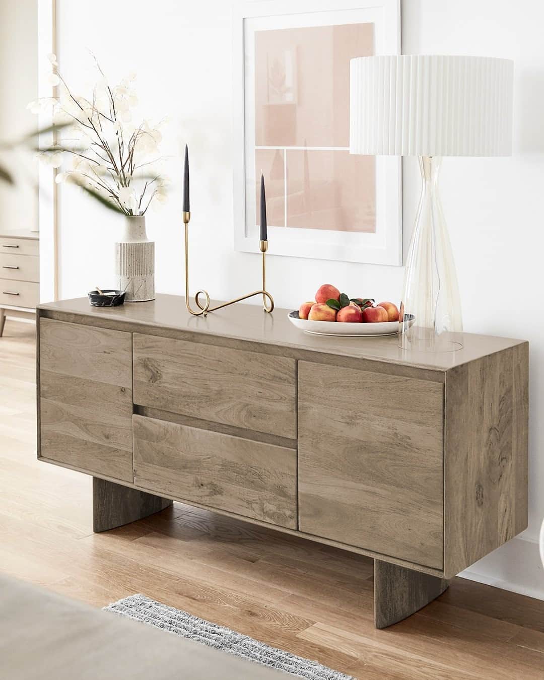 west elmさんのインスタグラム写真 - (west elmInstagram)「New for you! Our @fairtradecertified Anton Solid Wood Buffet, now available in a chic graywashed finish. Link in bio! #FairTradeFriday #FairTrade」9月26日 5時00分 - westelm