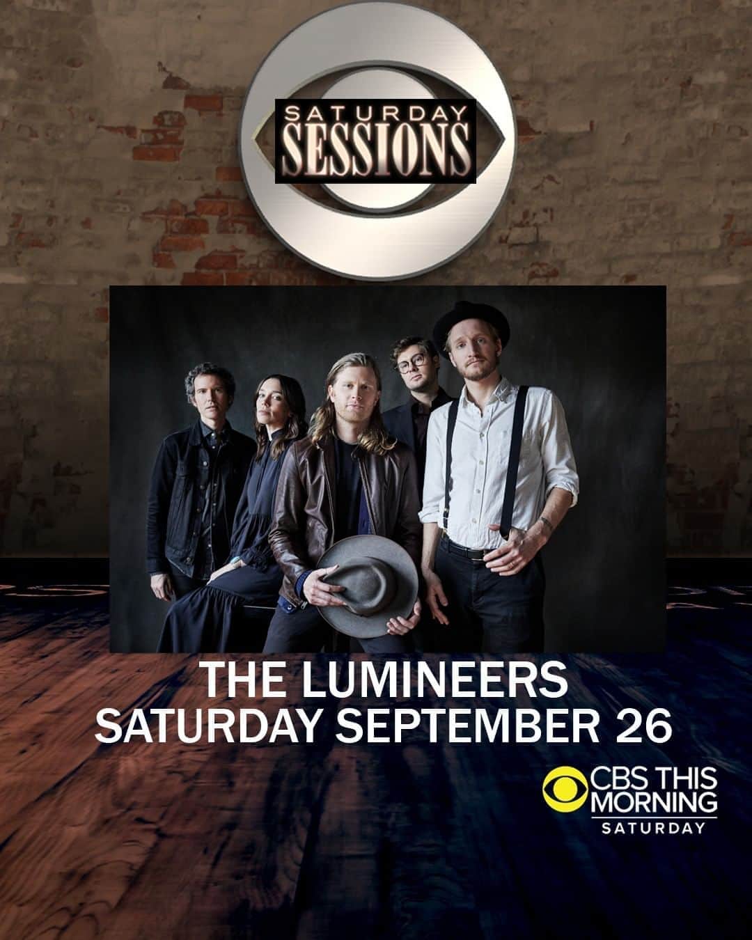The Lumineersさんのインスタグラム写真 - (The LumineersInstagram)「Catch us on @cbsthismorning tomorrow for #SaturdaySessions! Link in bio to find out when and where to watch.」9月26日 5時01分 - thelumineers
