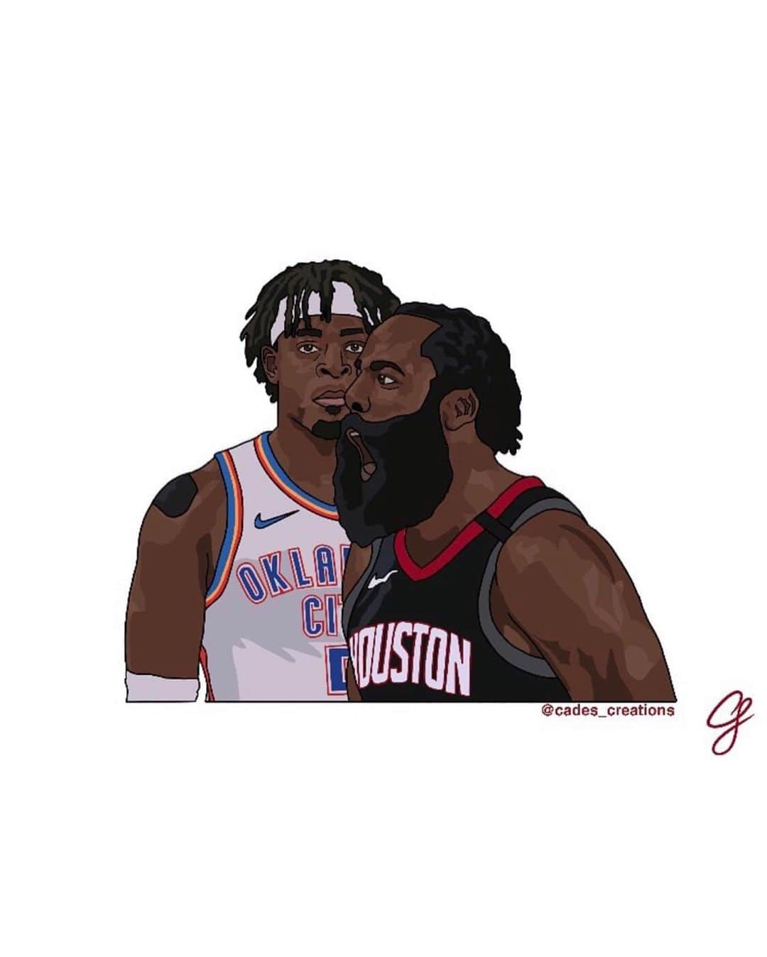 ヒューストン・ロケッツさんのインスタグラム写真 - (ヒューストン・ロケッツInstagram)「#FanArtFriday 🔥🎨」9月26日 5時41分 - houstonrockets