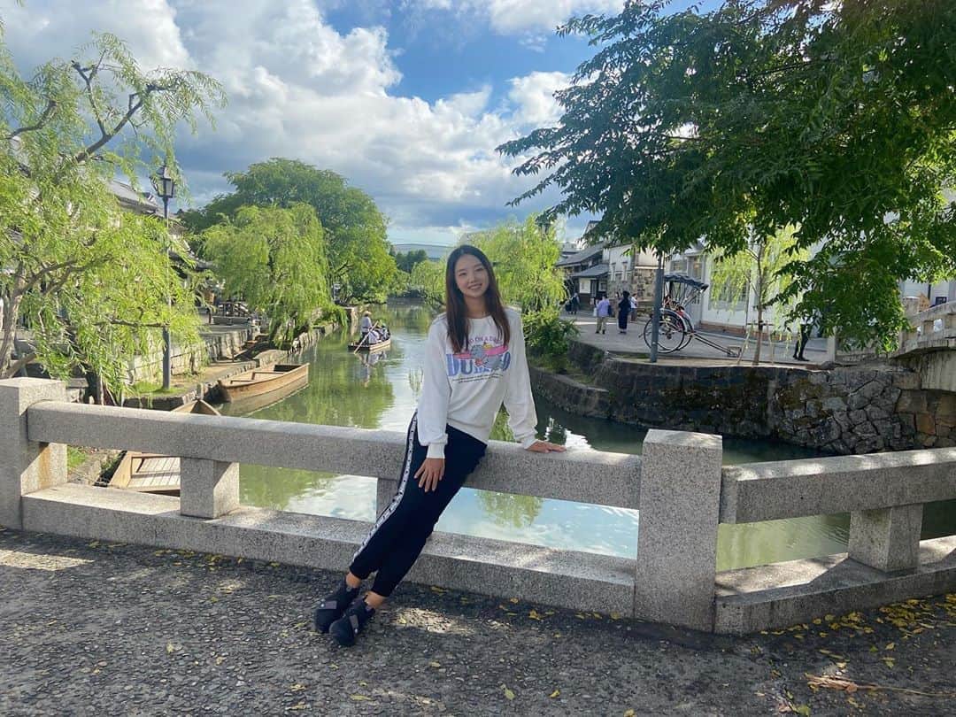 のインスタグラム：「仓敷美观🎋 云天收夏色，木叶动秋声🍃」