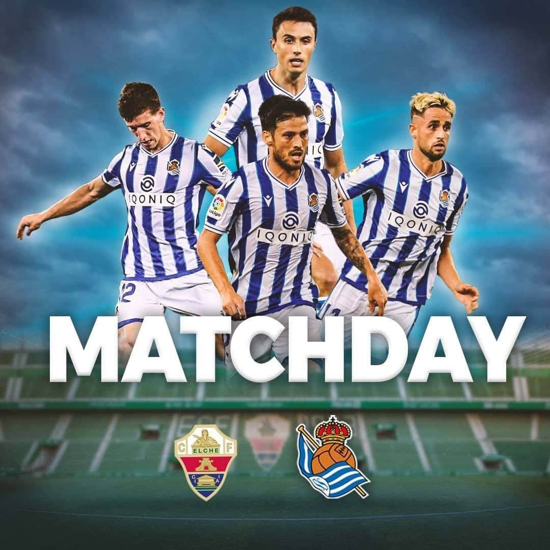 レアル・ソシエダさんのインスタグラム写真 - (レアル・ソシエダInstagram)「🆚@elchecfoficial 🏟 Martínez Valero  ⏰ 18:30  🏆 @laliga  #⃣ #ElcheRealSociedad  AURRERA REALA!!! 💙⚪️  #AurreraReala #RealSociedad」9月26日 17時00分 - realsociedad