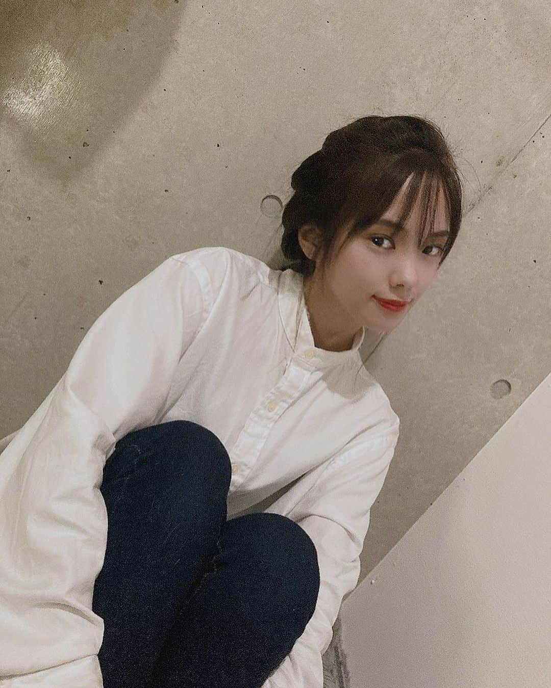 中山来未のインスタグラム：「👁💓」