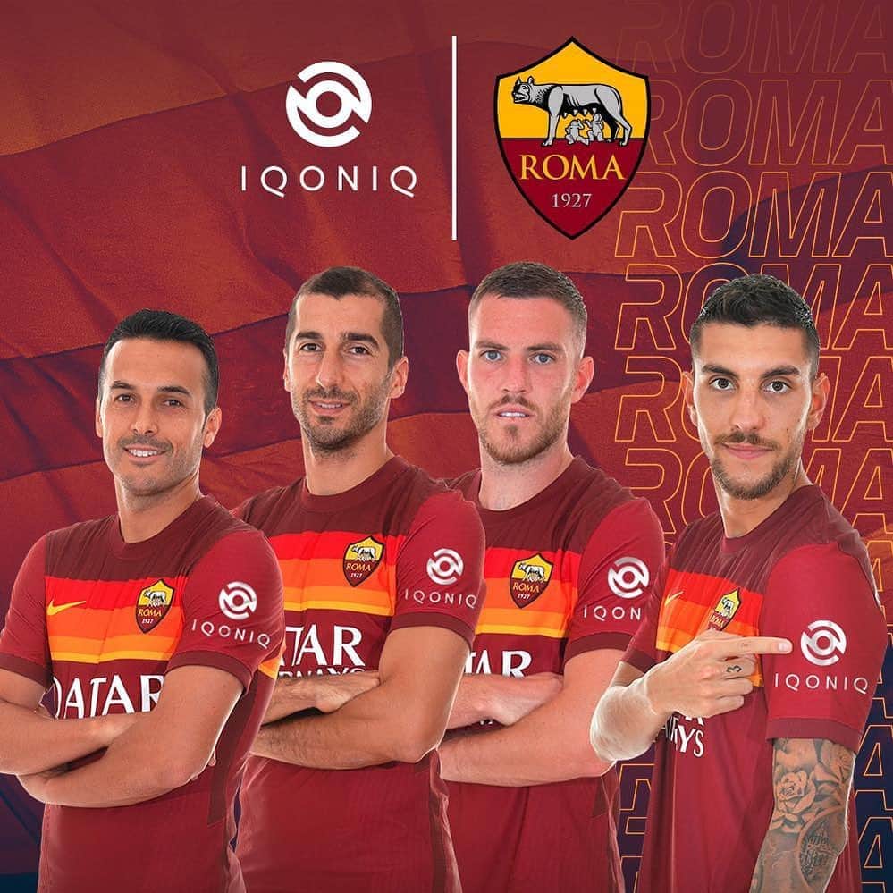 ASローマさんのインスタグラム写真 - (ASローマInstagram)「🆕 IQONIQ become Club's Official Fan Engagement Platform and sleeve sponsor 🤝🟥🟧🟨   #ASRoma」9月26日 17時14分 - officialasroma