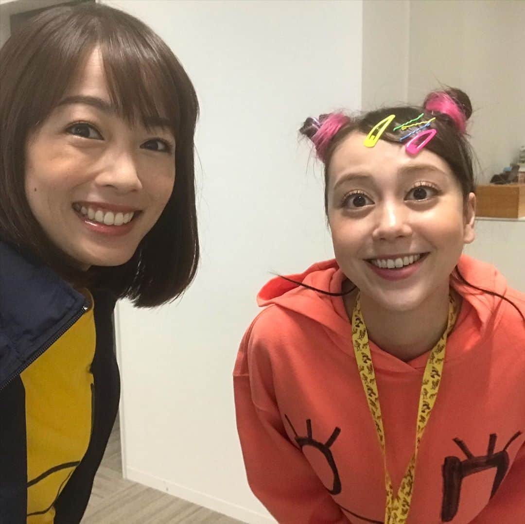 高橋春花のインスタグラム：「キャラが大渋滞！🤣 今日9:30からの特別番組、 ぜひご覧くださいねー！！😆 #イチモニイチオシスペシャル #食べて応援北海道 #HTB#アナウンサー」