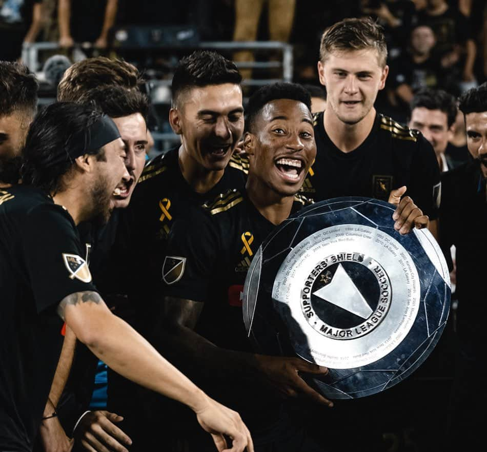 Major League Soccerさんのインスタグラム写真 - (Major League SoccerInstagram)「#OnThisDay last year, @lafc sealed the Shield. (📸: @devinlamoreaux)」9月26日 9時11分 - mls