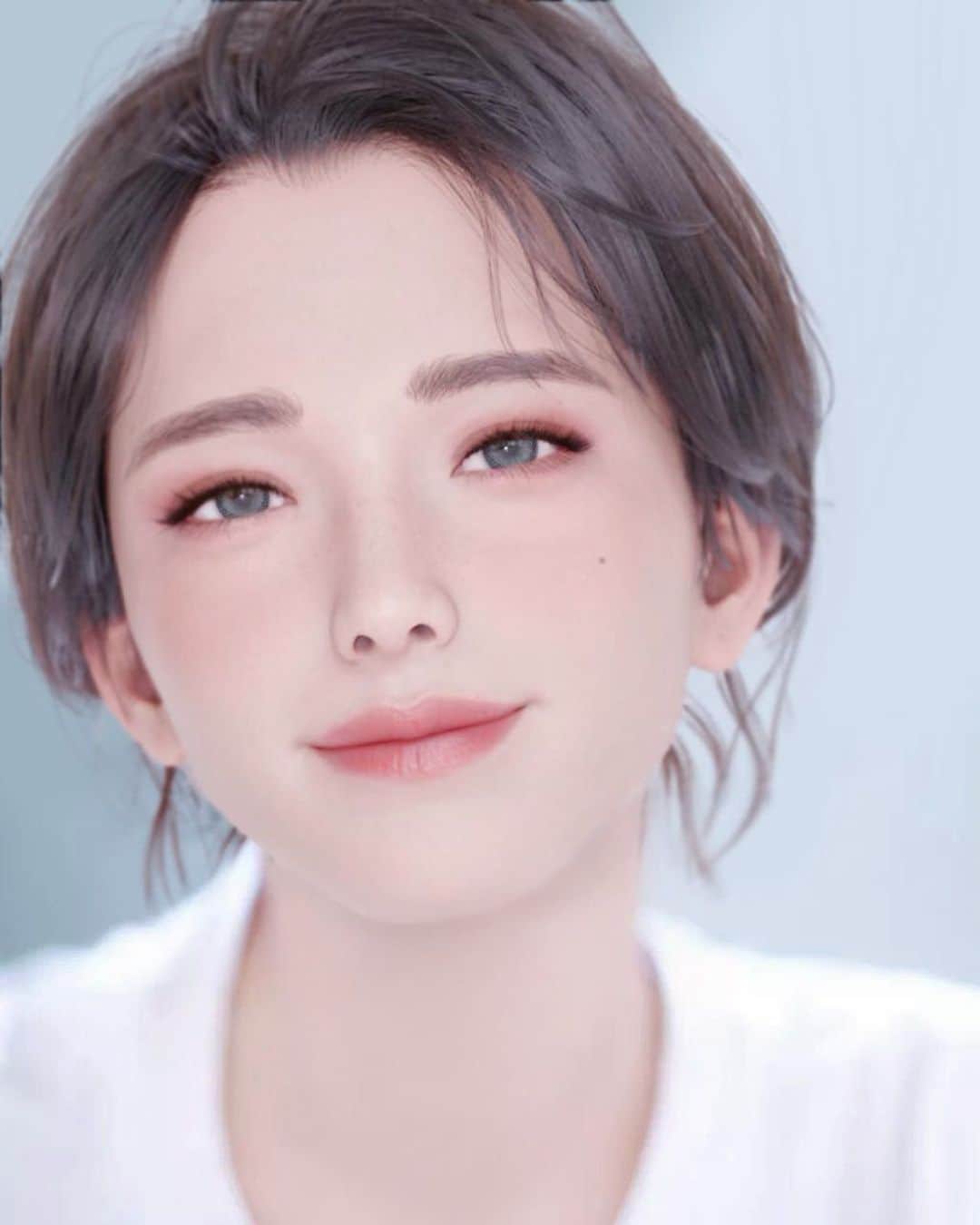 のインスタグラム：「𓅼 𓅮 𓅩 𓀗 𓅿 𓀠 𓀡 ﻿ I'm super happy on my way home from the hair salon💈✄﻿ Forehead without bangs protection﻿ I was surprised to get wet in the light rain﻿ My face reflected in the window﻿ Looks fresh for some reason﻿ ﻿ ヘアーサロン帰りに超機嫌な私﻿ 前髪の保護を無くしたおでこ﻿ 小雨に打たれてびっくり﻿ 窓に映す見慣れたはずの自分﻿ なぜか新鮮に見える﻿ 今日から始まる新しい私ಇ﻿ ﻿ 从发廊回家的路上﻿ 心情超好的我﻿ 冰凉的秋雨攻击着失去了刘海保护的额头﻿ 不经意地看到映在窗户上﻿ 明明熟悉的自己﻿ 不知为什么感觉如此新鲜︎✰﻿ ﻿ ﻿ #Rialife#ヘアーサロン#イメチェン#超機嫌#ヘアアレンジ #hairstyle #fashion#autumnfashion#happinessisfree#hormonalhealth#peace#happinesseverywhere#nowyouknow#sustainable#instagood#chance#betterword#neverever#oneworld#loveislove ﻿」