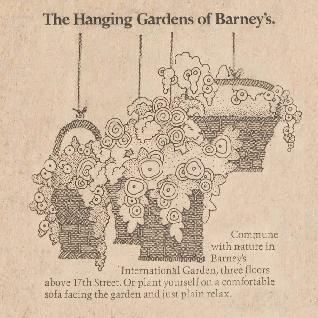barneysnyofficialさんのインスタグラム写真 - (barneysnyofficialInstagram)「Take away our clothes and what have you got? Swipe to see Barneys New York’s 1975 offerings. #barneysnewyork #vintageadvertising」9月26日 12時00分 - barneysny