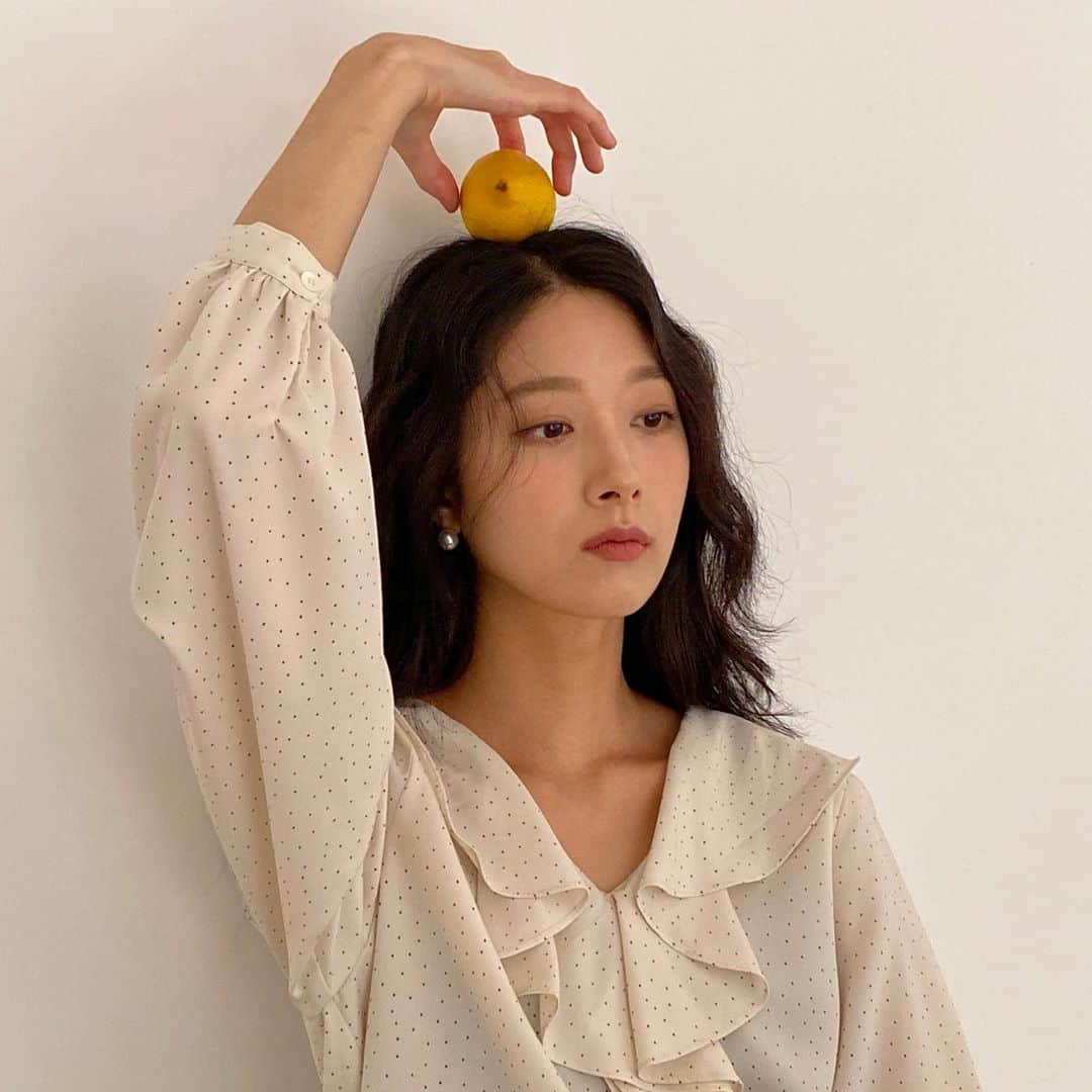 ミナ さんのインスタグラム写真 - (ミナ Instagram)「몸에 좋은 생각🍋」9月26日 12時32分 - blossomh_