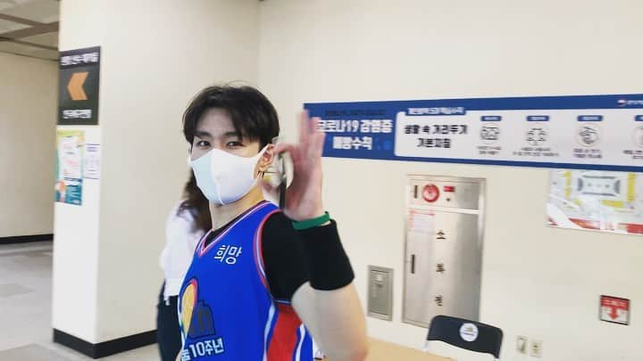 のインスタグラム：「즐겁고 감사했던🏀」