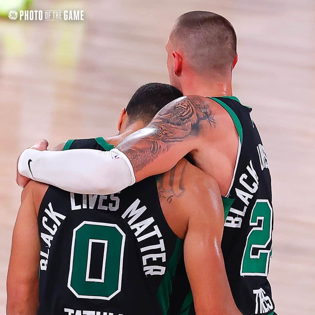 ボストン・セルティックスさんのインスタグラム写真 - (ボストン・セルティックスInstagram)「Left it all on the court ☘️ #BleedGreen」9月26日 12時46分 - celtics