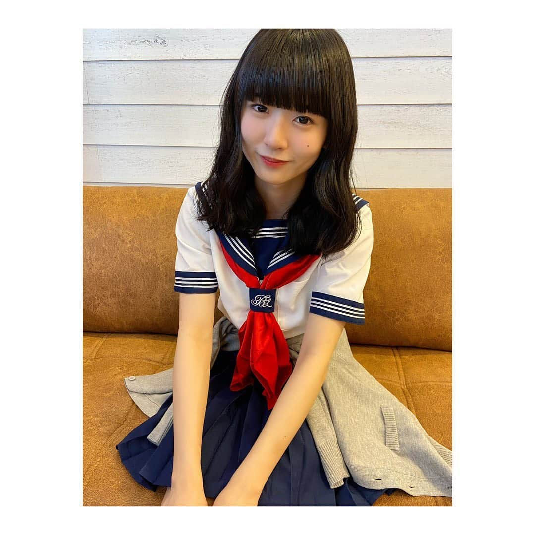 橋本美桜さんのインスタグラム写真 - (橋本美桜Instagram)「先日あった撮影でセーラー服を久しぶりに着ました⛵️」9月26日 12時56分 - mio_ebichan