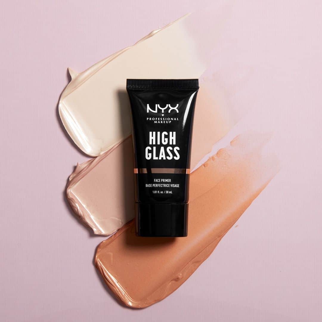 NYX Professional Makeup JPのインスタグラム：「\ ツヤは仕込んで作りこむ✨ / . クリスタルガラスのような輝く肌を演出する化粧下地 🧡  肌にすっとなじむシルクのようなテクスチャーで伸びが良いのもポイント 👍  . ハイグラス フェイス プライマー ￥1,800(税抜) . #メイクアップジャンキー #LAメイク #新作 #新作コスメ #春の新作 #毎日メイク #メイク道具 #メイクブラシ #メイクブラシセット #メイクプロセス #化粧品 #プチプラ部 #コスメ垢 #持ち歩きコスメ #ベストコスメ #コスメレポ #コスメレビュー #プチプラコスメ #コスメ購入品 #コスメマニア #LA #nyxprofessionalmakeup #nyxcosmeticsjp #cosme #makeup」