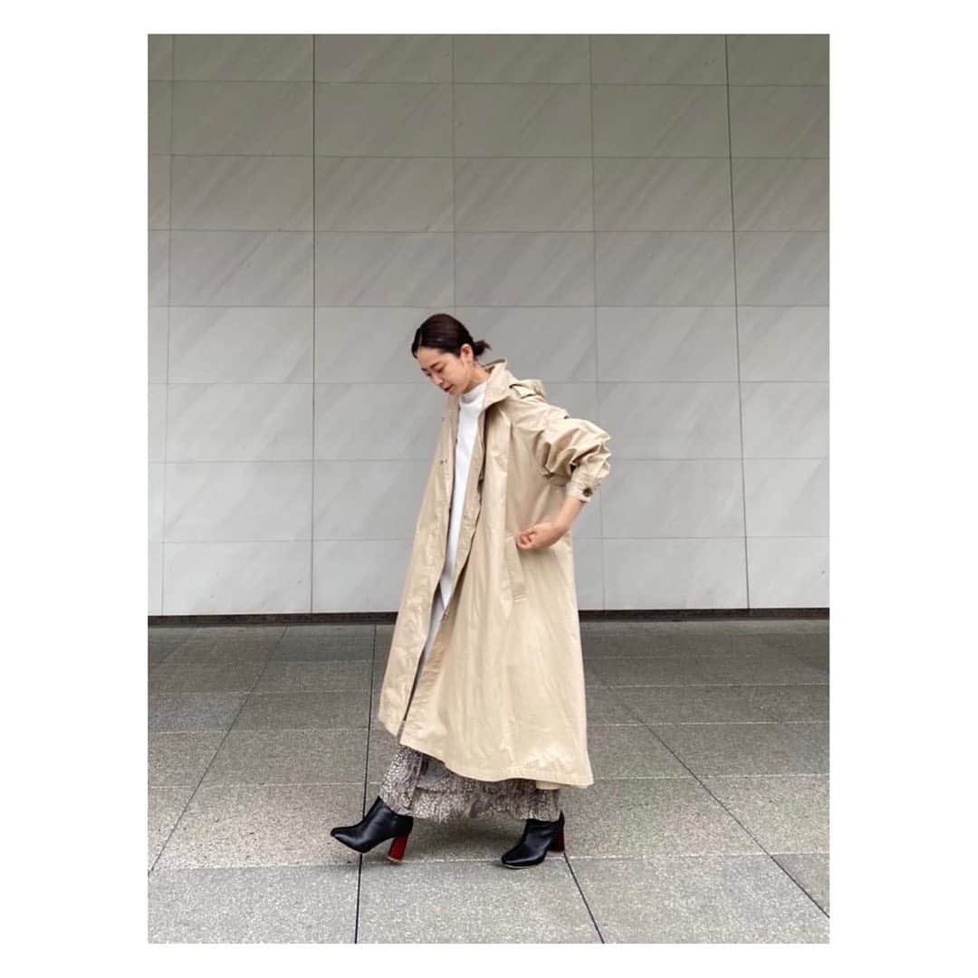 ETRÉ TOKYO ストアさんのインスタグラム写真 - (ETRÉ TOKYO ストアInstagram)「@etretokyo﻿ ﻿ Staff：ルミネ新宿店 Kaori 163cm【 @etretokyo_kaori 】﻿ ﻿ #コットンロングライトブルゾン﻿ ￥39,000 + TAX﻿ 着用：BEIGE /M ﻿  ﻿ #etretokyo#etre#fashion#ootd#outfit#coordinate#casual##etretokyo_staff_ootd#2020ETRE_AW﻿ #エトレ#エトレトウキョウ#シンプルコーデ#大人コーデ#大人カジュアル  #ルミネ新宿#秋アウター#アウター」9月26日 15時05分 - etretokyo_store