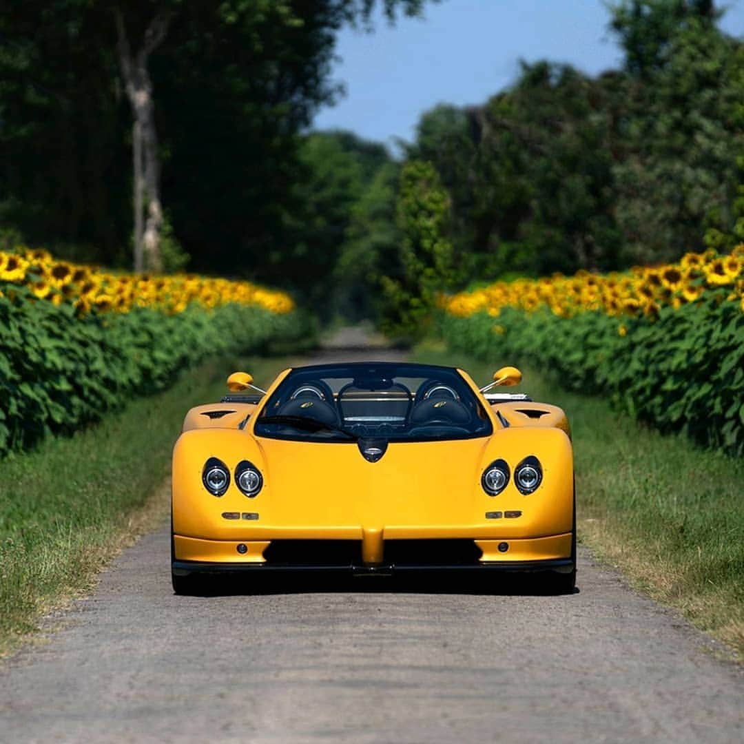 パガーニ・アウトモビリのインスタグラム：「The Zonda Roadster and the Huayra Roadster at @milanoautoclassica are definitely your plans for the weekend if you're around Milan. Come and say hi!⠀ ⠀ #pagani #zonda #zondaroadster #huayra #huayraroadster #milanoautoclassica #milan」