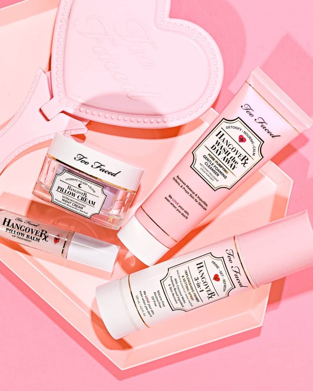 Too Facedさんのインスタグラム写真 - (Too FacedInstagram)「Today's skincare lineup ✔️ Keep the beauty hangover away with our hydrating & nourishing Hangover Skincare! #tfhangover #toofaced」9月27日 3時00分 - toofaced