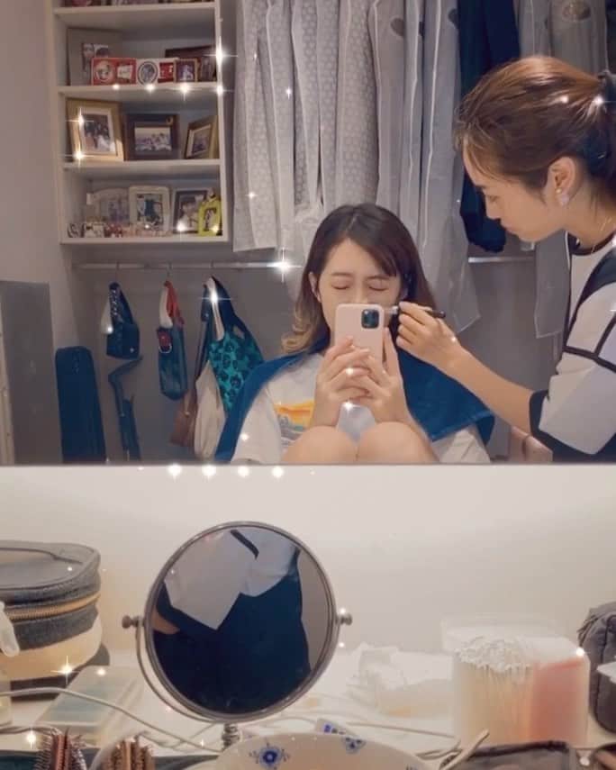 Dewi Chienのインスタグラム：「🌥清晨6點就起床梳化了～陪你們補班的概念？！ #台中家梳化初體驗 #HAPPINESSDAY #20200926❤️❤️」