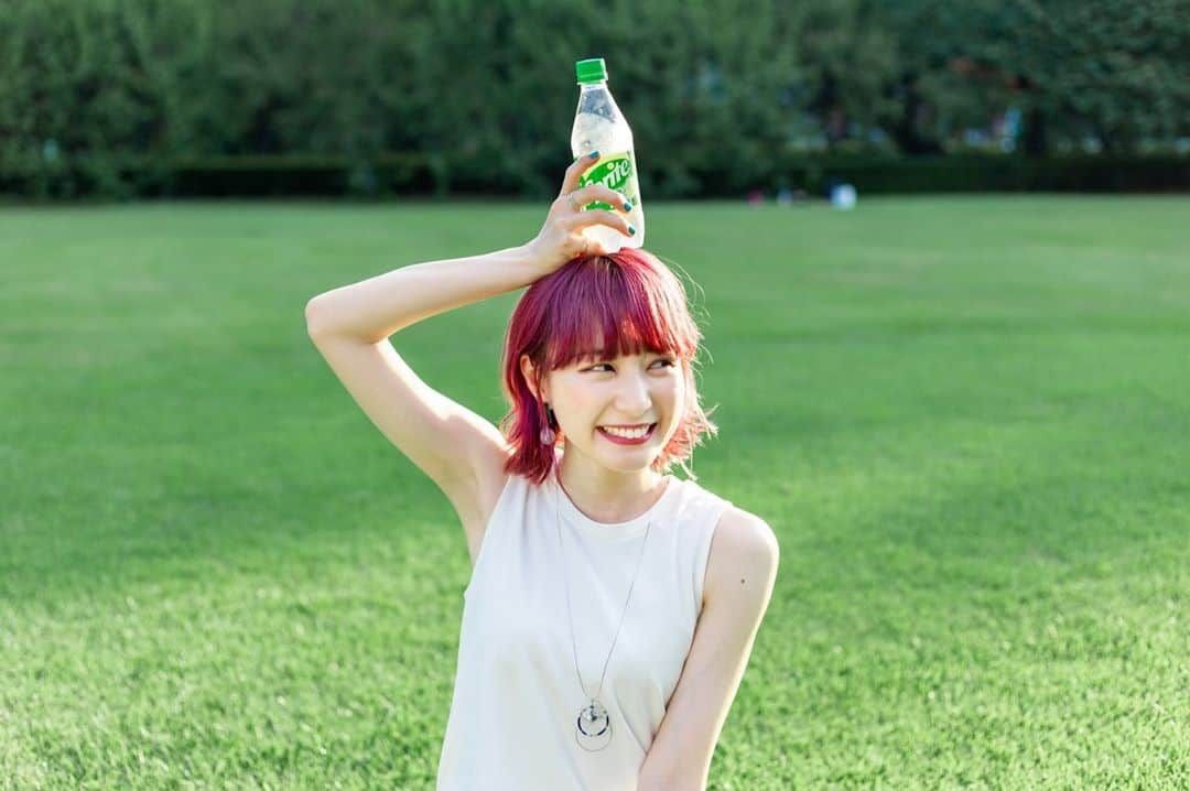 SHIORIのインスタグラム：「. . model: @miss_keioygm193  . #memories_with_mizuki📸 . #pinkhair #sprite」