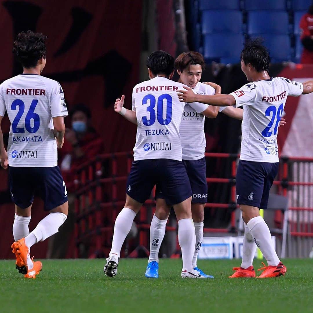 のインスタグラム：「松尾佑介が“恩返し弾”2発!! 浦和に完封勝利の横浜FC、3試合ぶり白星  #jleague #Jリーグ #J1 #浦和レッズ #横浜FC #japan #soccer #football #サッカー #フットボール #⚽️ #gekisaka #ゲキサカ ©︎KokiNAGAHAMA」