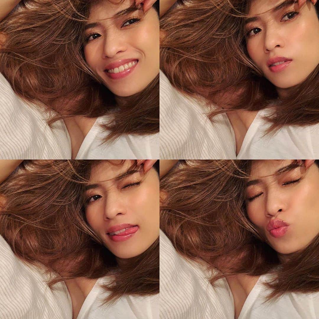 柳めぐみのインスタグラム：「. . 今日みんなに褒められたメイク💕 いつもと違うの気づいてくれたの嬉しかった😘 . #メイク #makeup #大人可愛い #大人メイク #ピンクリップ」