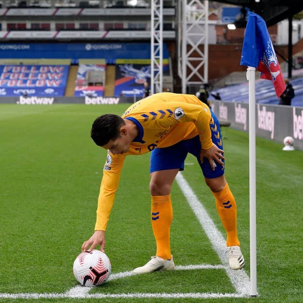 ハメス・ロドリゲスさんのインスタグラム写真 - (ハメス・ロドリゲスInstagram)「@everton 💙+3🔥」9月27日 3時08分 - jamesrodriguez10