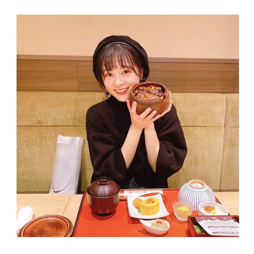 竹内夢さんのインスタグラム写真 - (竹内夢Instagram)「一年ぶりに食べたひつまぶし😭😭  早く食べたいけど写真撮りたい……早く食べたい………て思ってる笑顔です😂  んもぉぉ〜美味しすぎて、あっっという間になくなりました！！  うまきも大好き………！  名古屋最高です🙈‪ 𓈒𓏸」9月26日 22時00分 - yume_takeuchi_ta