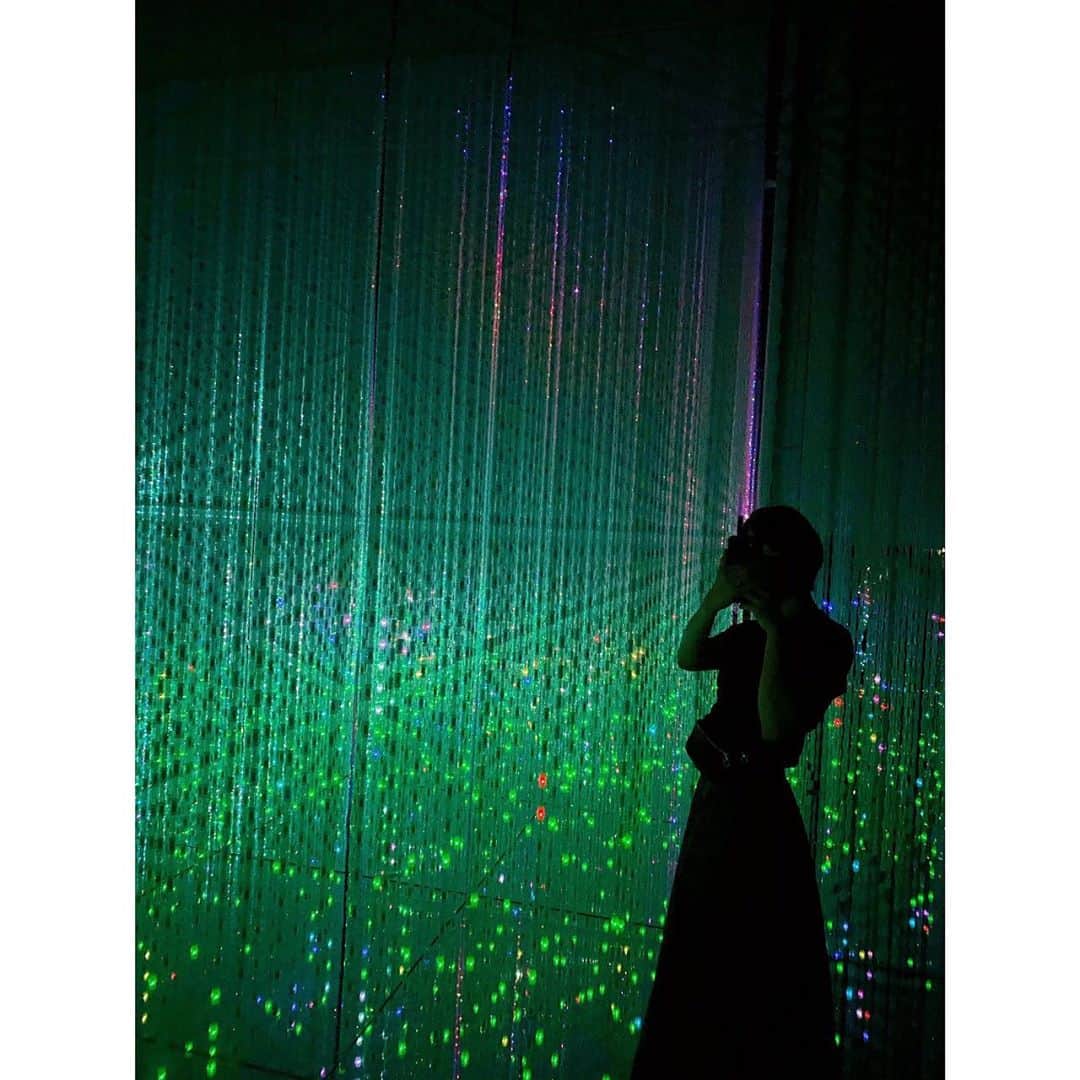 梶原凪のインスタグラム：「. teamLab⭐️」