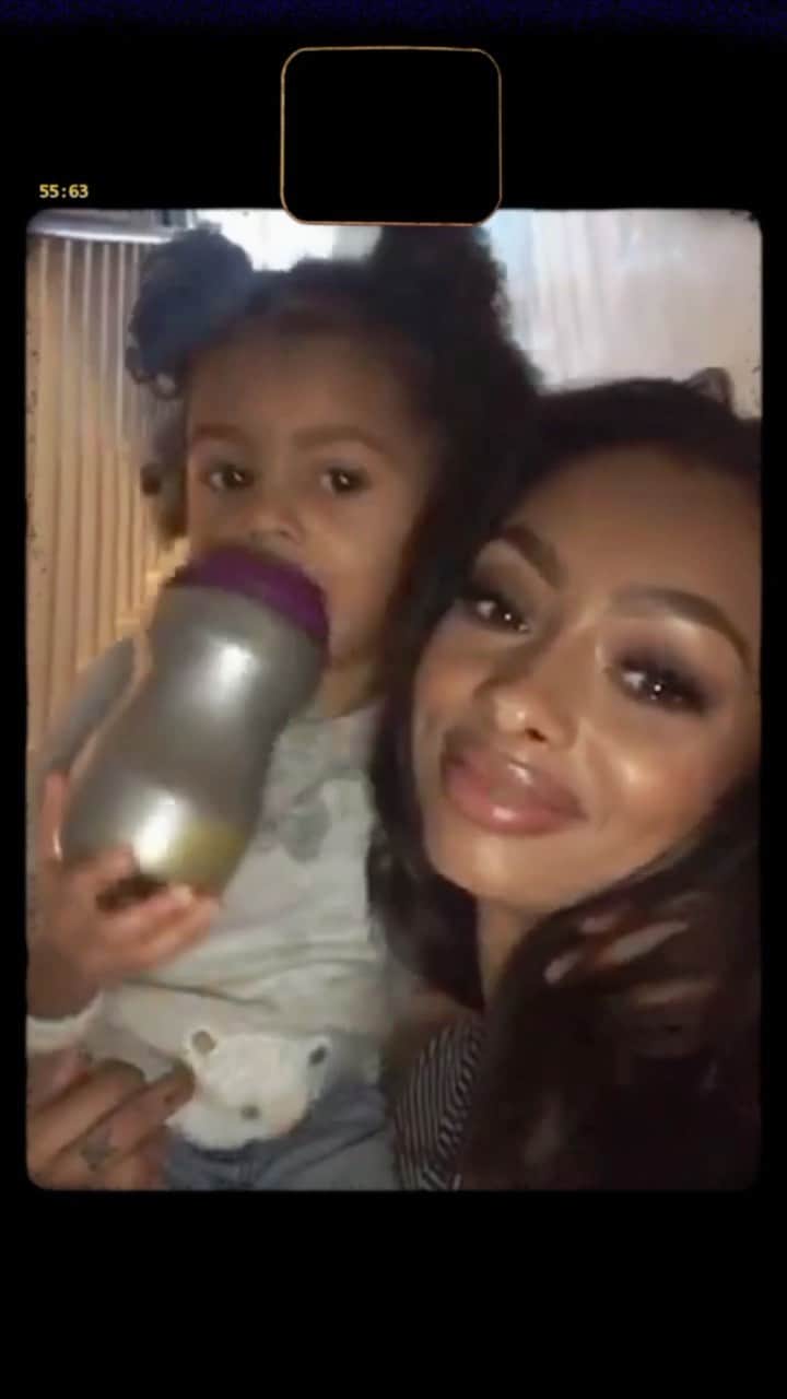 ジェイデ・ピアスのインスタグラム：「Just some clips of the past year or so. She’s the best thing that’s ever happened to me, words can’t even explain. I’m so lucky to be her mother 💕  @worldofayla」