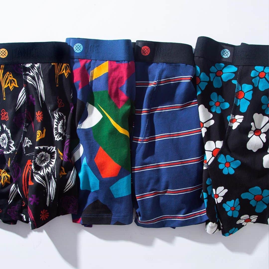 Stanceのインスタグラム：「Comfort☁️, Quality 💪, and Design 🎨...all packaged up for your everyday adventures.   Shop our NEW underwear collections available now on Stance.com.」