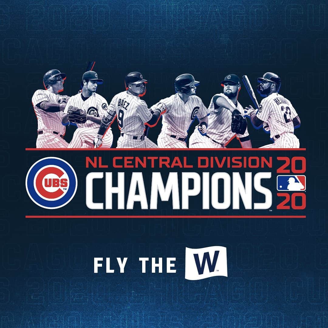 シカゴ・カブスさんのインスタグラム写真 - (シカゴ・カブスInstagram)「The Chicago Cubs are your 2020 NL Central Champions!」9月27日 10時48分 - cubs