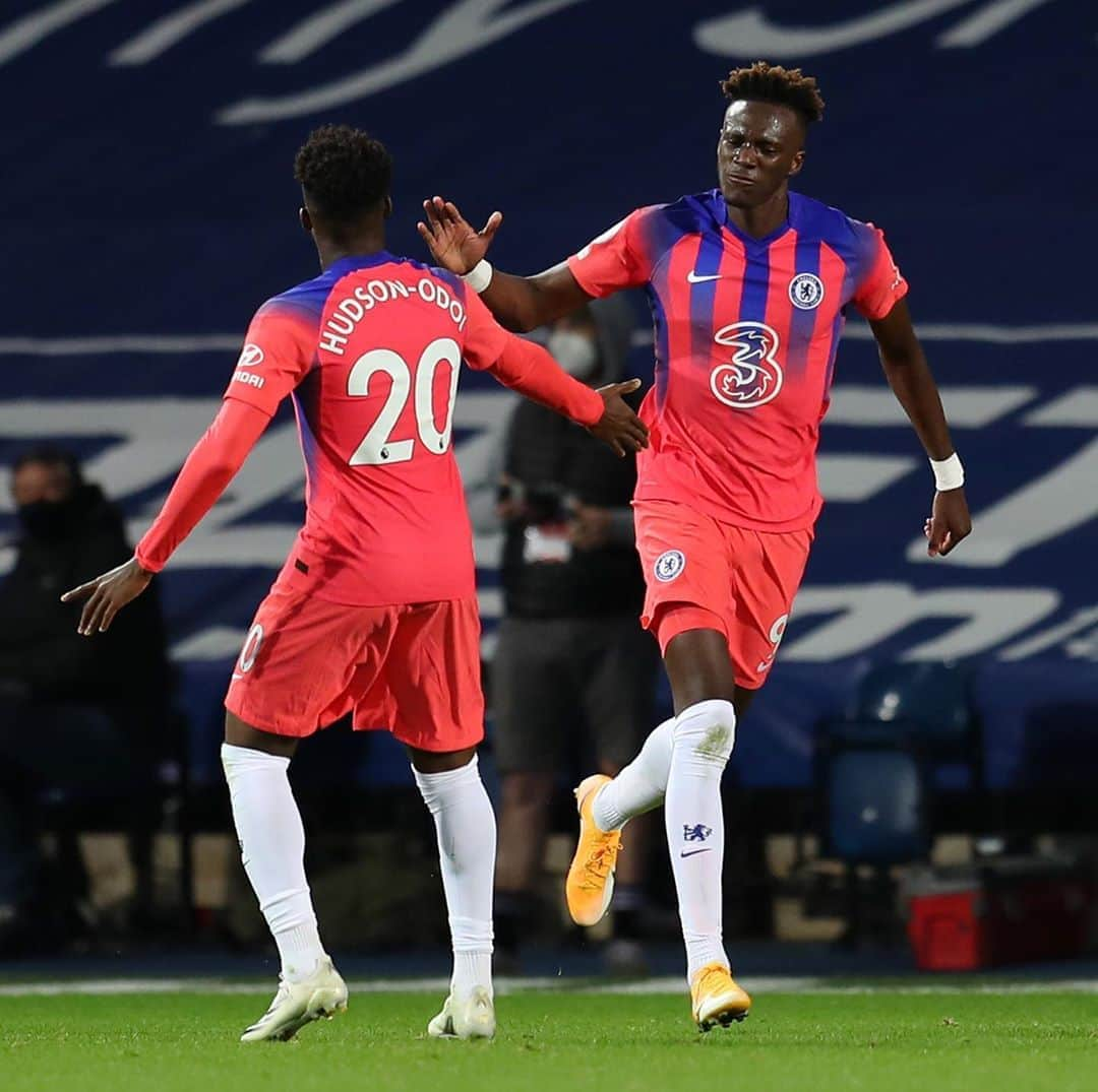 チェルシーFCさんのインスタグラム写真 - (チェルシーFCInstagram)「Stoppage-time EQUALISER! 🙌 From 3-0 down, it’s 3-3! @tammyabraham #WBACHE #CFC #Chelsea」9月27日 3時25分 - chelseafc