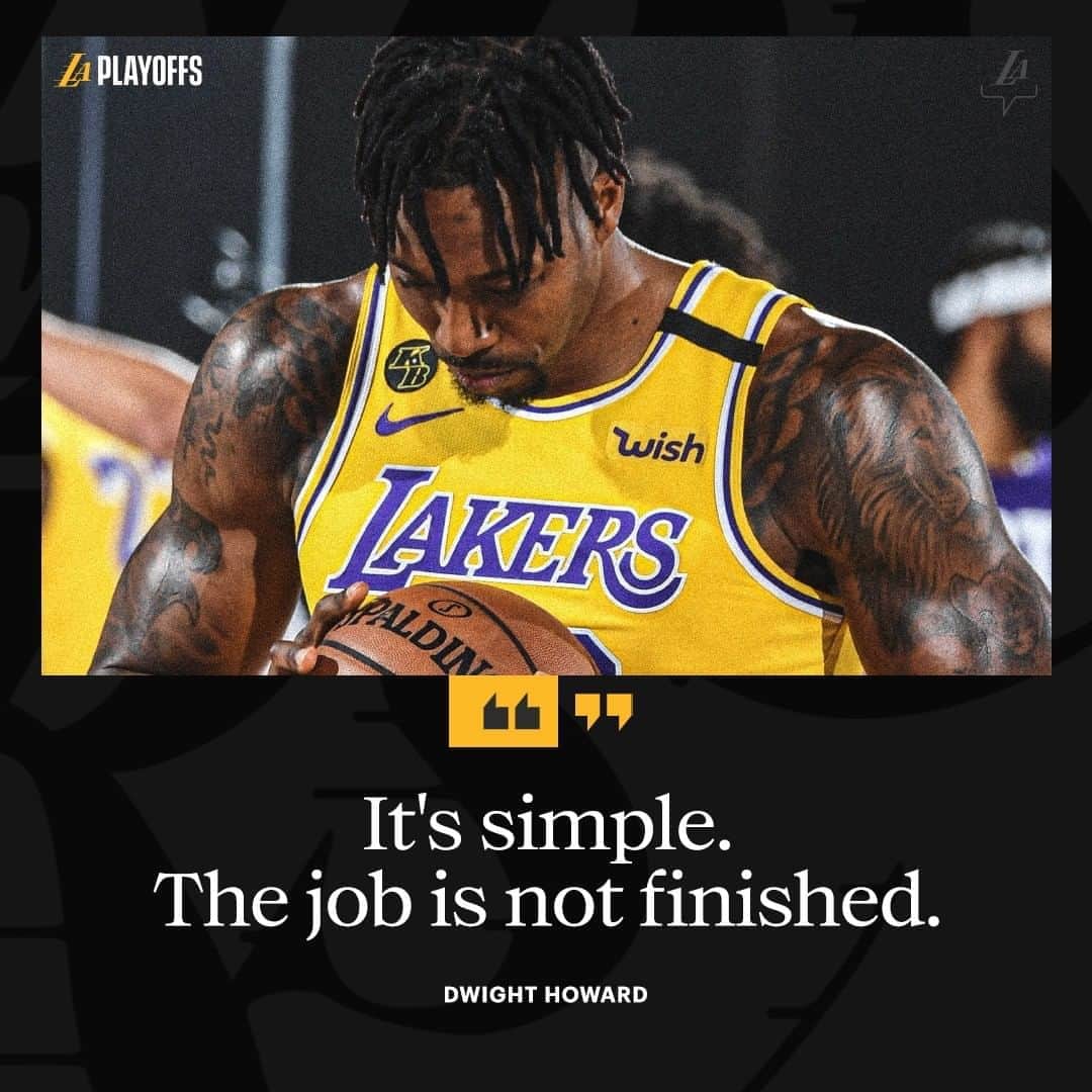 Los Angeles Lakersさんのインスタグラム写真 - (Los Angeles LakersInstagram)「Mentality」9月27日 5時19分 - lakers