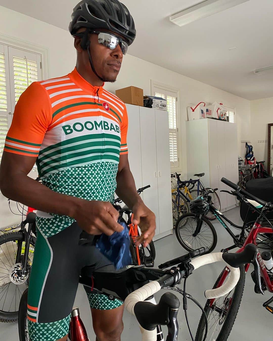 レイ・アレンのインスタグラム：「#boombaby #pinarello」