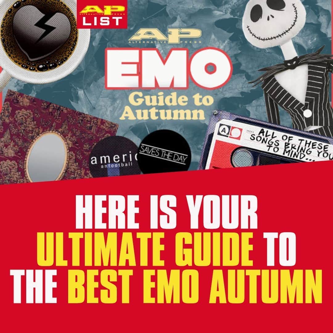 Alternative Pressさんのインスタグラム写真 - (Alternative PressInstagram)「Fall is finally here! Which means it's time to break out your favorite hoodie and press repeat on your favorite emo albums⁠ LINK IN BIO⁠ .⁠ .⁠ .⁠ #fall #fallseason #autumn #autumntime #emo #emomusic #emofall #emoautumn #emoguidetoautumn #altpress #alternativepress」9月27日 7時01分 - altpress