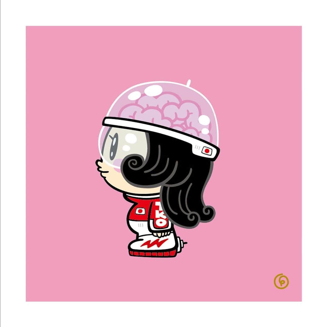 田中秀幸のインスタグラム：「プライベートワーク#illustration #art #イラスト」
