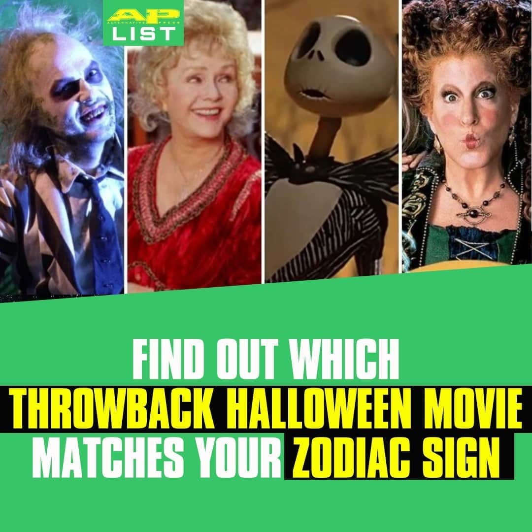 Alternative Pressさんのインスタグラム写真 - (Alternative PressInstagram)「If you can’t decide between watching ‘The Nightmare Before Christmas’ or ‘Hocus Pocus’ to get you in the spooky spirit, let your zodiac sign do it for you⁠ LINK IN BIO⁠ .⁠ .⁠ .⁠ #halloween #halloweentime #thenightmarebeforechristmas #timburton #timburtonthenightmarebeforechristmas #hocuspocus #beetlejuice #halloweentown #zodiac #zodiacsigns #altpress #alternativepress」9月27日 9時01分 - altpress