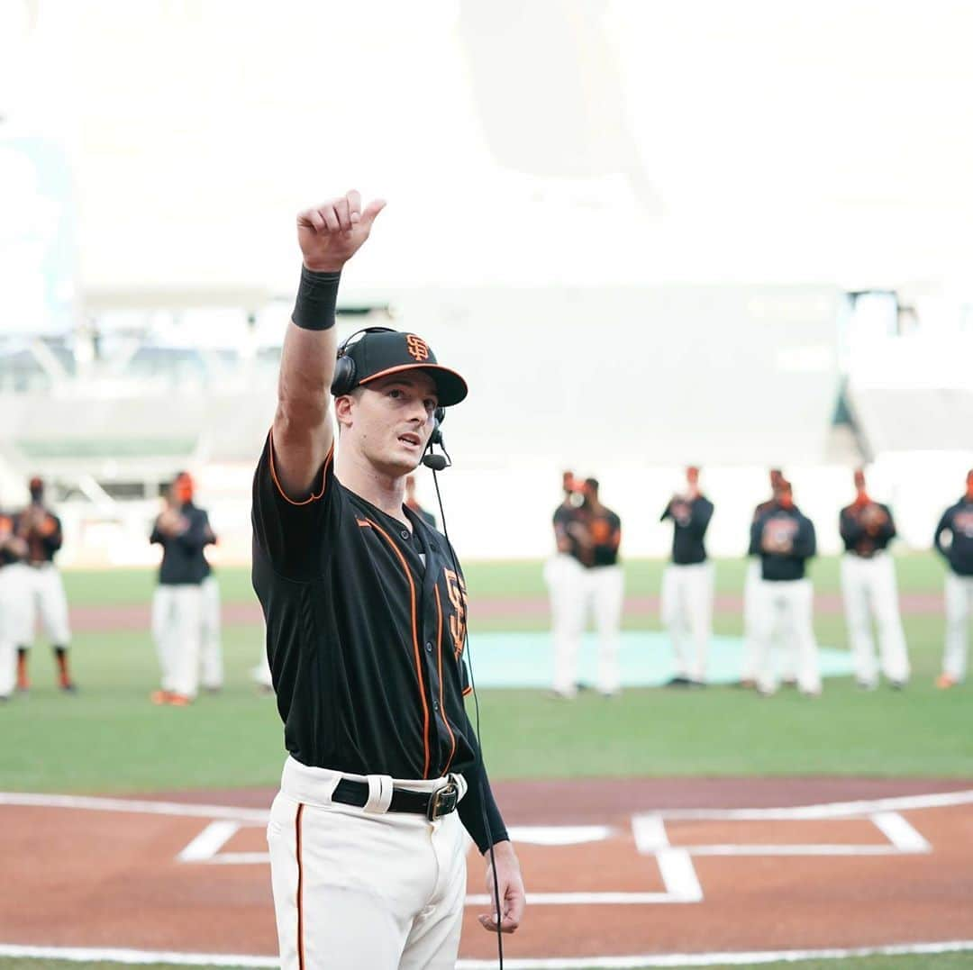 サンフランシスコ・ジャイアンツさんのインスタグラム写真 - (サンフランシスコ・ジャイアンツInstagram)「Our 2020 #WillieMacAward Winner: Mike Yastrzemski. Congratulations, Yaz! #SFGiants」9月27日 10時33分 - sfgiants