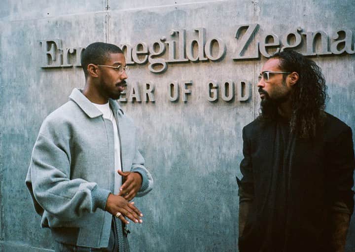 マイケル・B・ジョーダンのインスタグラム：「Supporting @jerrylorenzo on his collection as he as always supported me. Keep representing us. The collection is legendary 🏆」