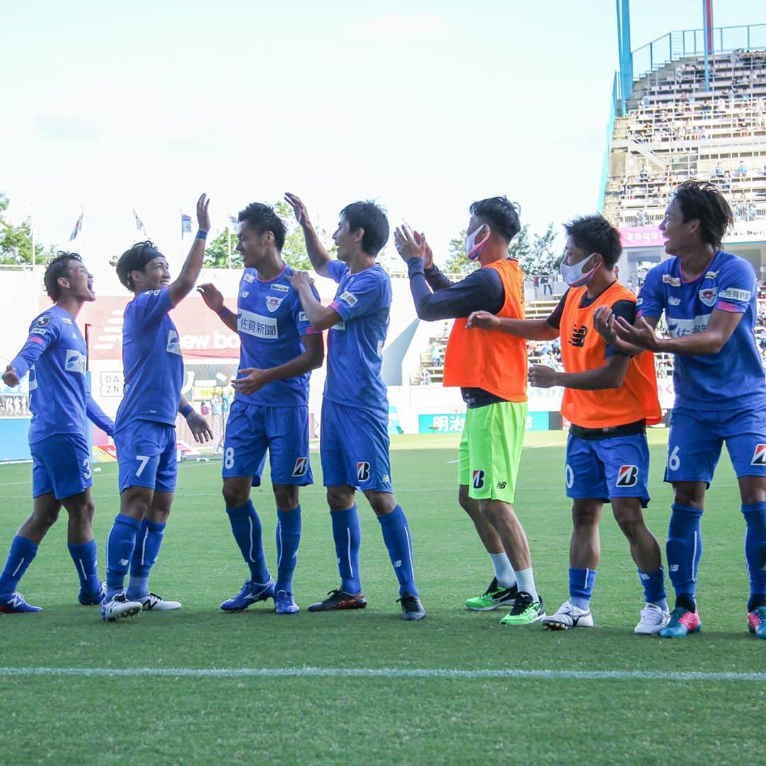 サガン鳥栖さんのインスタグラム写真 - (サガン鳥栖Instagram)「FC東京戦は3-0で勝利。 September 27. 2020 MEIJI YASUDA J1 League. #SAGANTOSU 3-0 F.C.TOKYO 📺DAZNで配信 祝！J1初ゴール！ #内田裕斗  #DAZN #WATCHDAZN #DAZN観戦 #football #soccer #トススタグラム #サガン鳥栖 #sagantino #GO #Jリーグ #jleague」9月27日 20時21分 - sagantosu_official