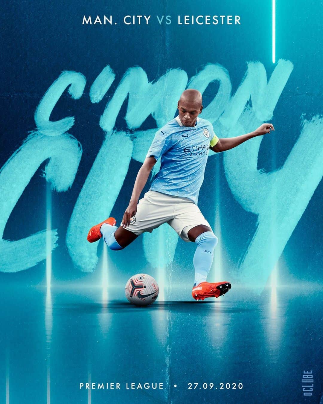 フェルナンジーニョのインスタグラム：「Ready for it. 💪🏾💪🏾 #cmoncity」