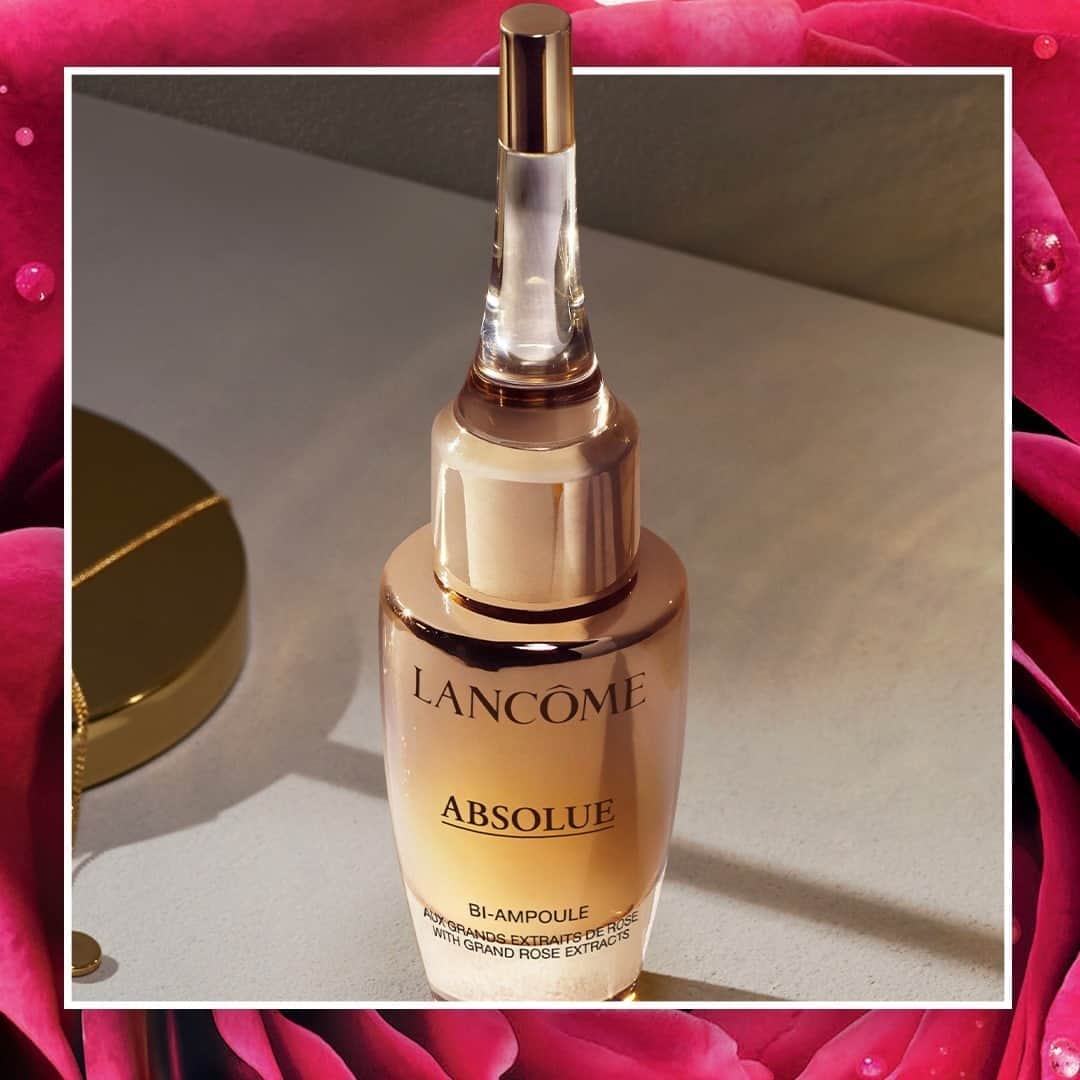 Lancôme Officialさんのインスタグラム写真 - (Lancôme OfficialInstagram)「Drop by drop, night after night, create your ultimate night ritual. Shake Absolue Ultimate Repair Bi-Ampoule once to combine the dual-phase formula. Apply on skin, working toward the center of your face, massaging outwards.  #Lancome #AbsolueBiAmpoule  #Skincare​」9月27日 20時58分 - lancomeofficial