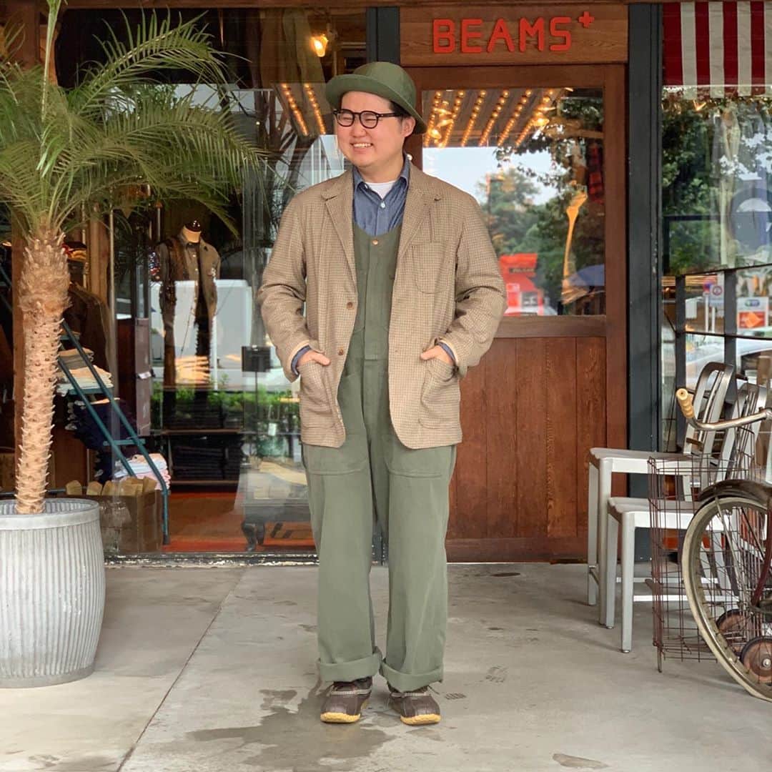 BEAMS+さんのインスタグラム写真 - (BEAMS+Instagram)「BEAMS PLUS STYLE  #beams #beamsplus #beamsplusharajuku #harajuku #tokyo #engineeredgarments #loiterjacket #chambrayshirt #workoveralls #llbean #beanboots #mensfashion #menswear #mensstyle #keepfashionalive」9月27日 21時06分 - beams_plus_harajuku