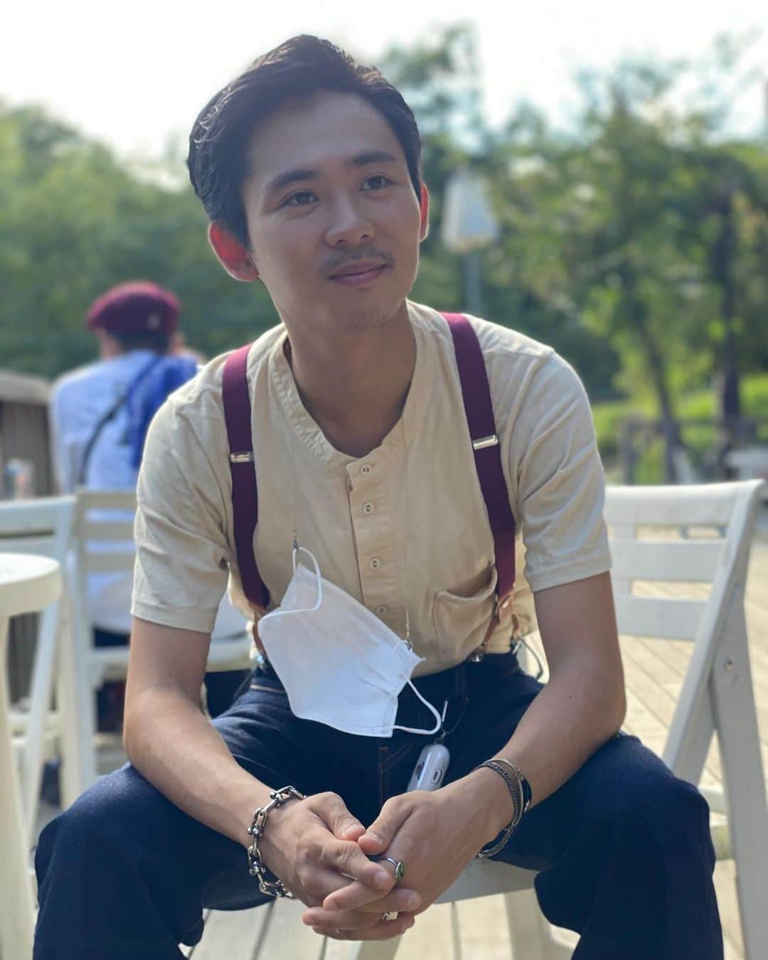 オカモトレイジのインスタグラム：「いや、何系？😅」