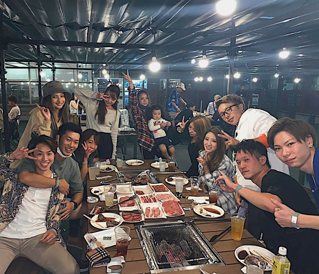 ゆきぽよさんのインスタグラム写真 - (ゆきぽよInstagram)「. . . 毎年恒例永谷BBQ. . . 変わらないけど成長はしてる. すこすこびーーーむ.  . .」9月27日 21時04分 - poyo_ngy